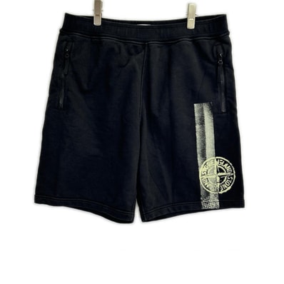 ストーンアイランド 801566865 ロゴストライプ ショートパンツ L