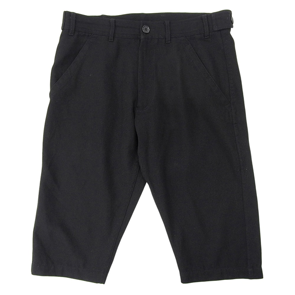 コムデギャルソンシャツ ウール ハーフパンツ ボトムス メンズ ブラック XS S23135 XS