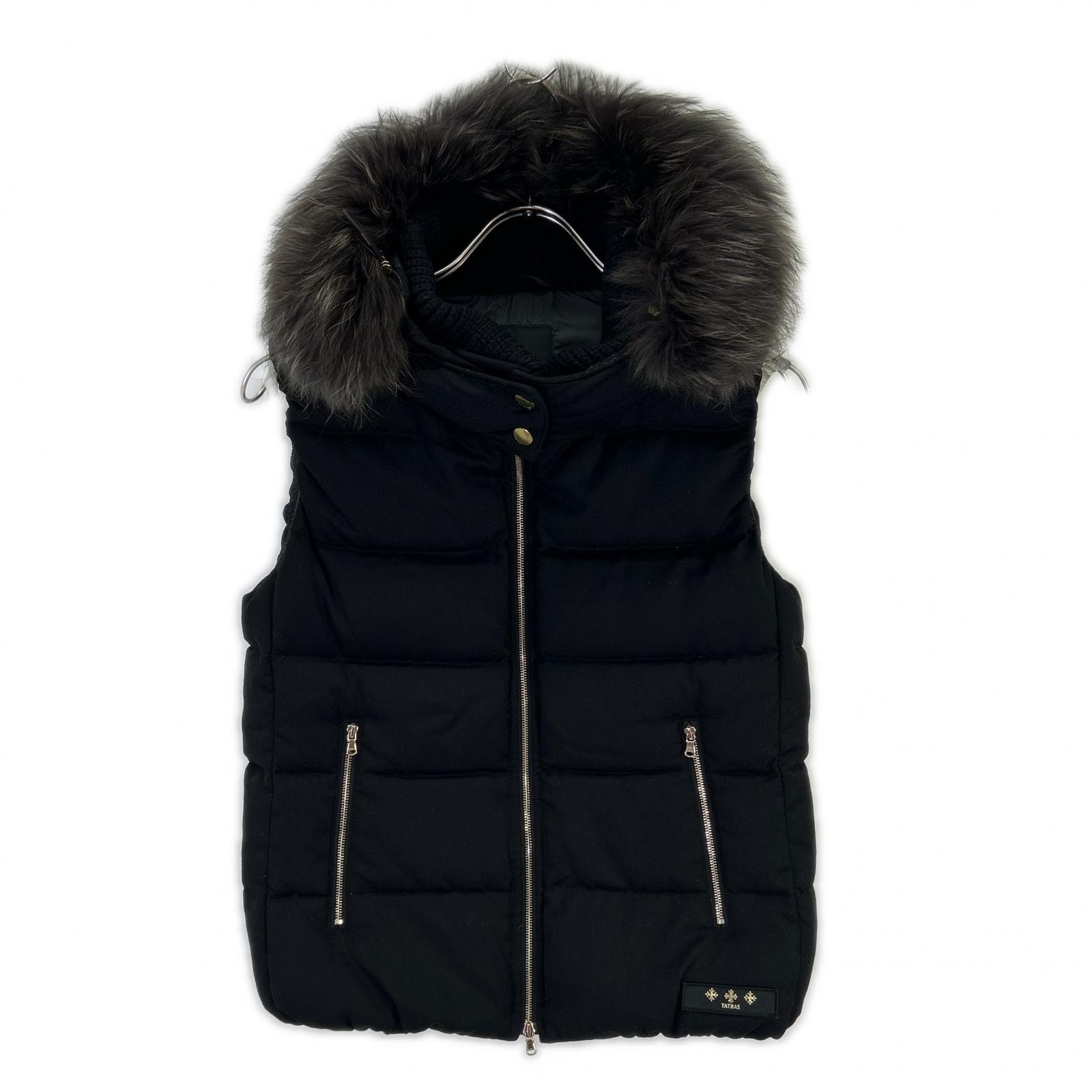 タトラス ブラック ナイロン  LUSERA/ルセラ ダウンベスト 02