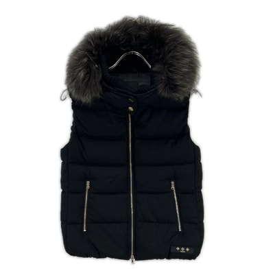 タトラス ブラック ナイロン LUSERA/ルセラ ダウンベスト 02