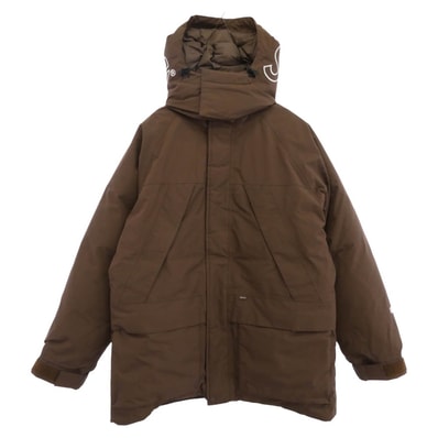 Supreme シュプリーム ダウンジャケット 18AW GORE-TEX 700-Fill Down Parka ゴアテックス 700フィル ダウンパーカー ダウンジャケット ブラウン系 L【中古】