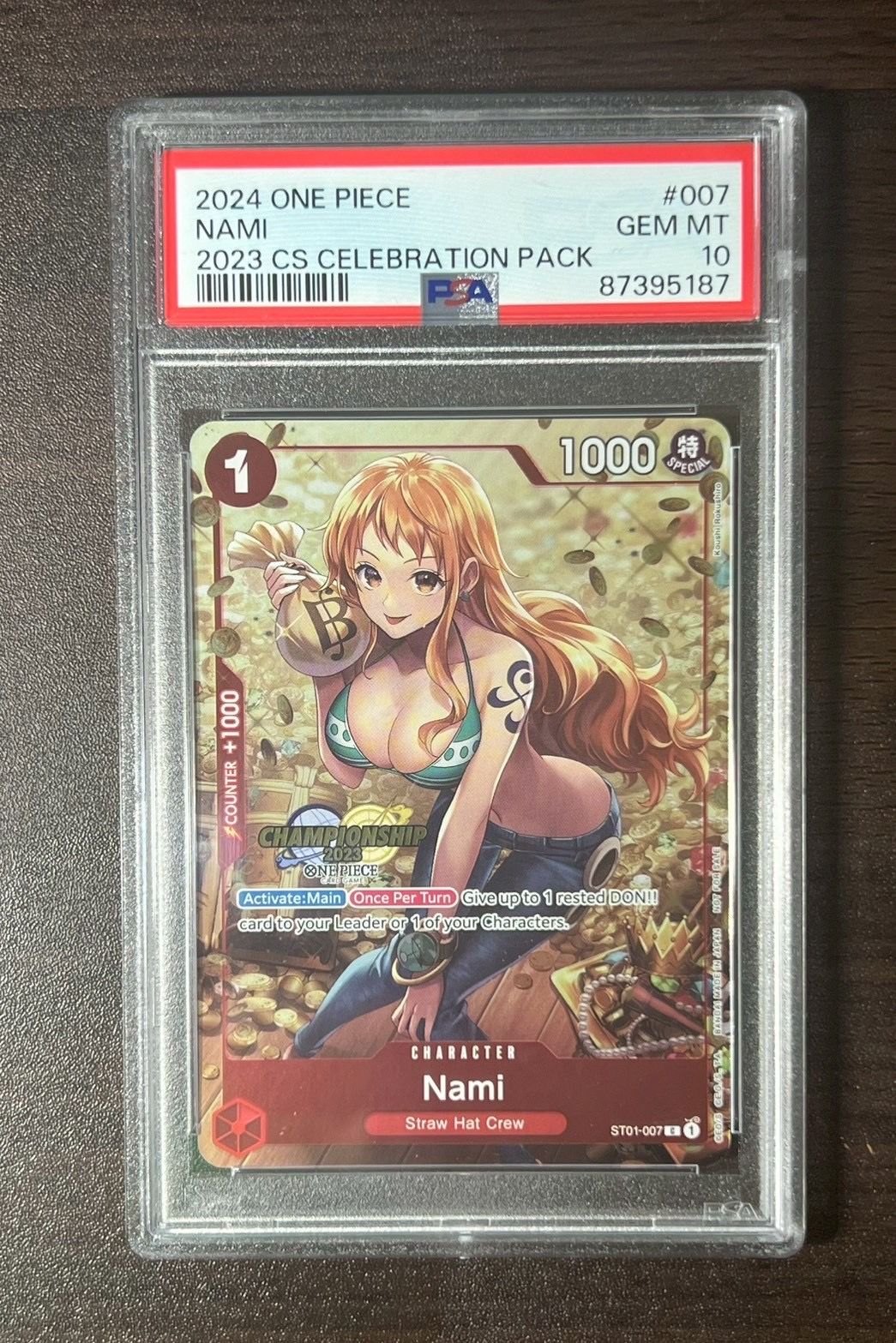 ナミ C [ST01-007]【英語版】(プロモーションカード「チャンピオンシップ 2023 セレブレーションパック」)