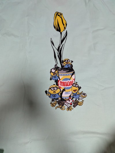 Wasted Youth x MINIONS T-SHIRT "Teal" / VERDY