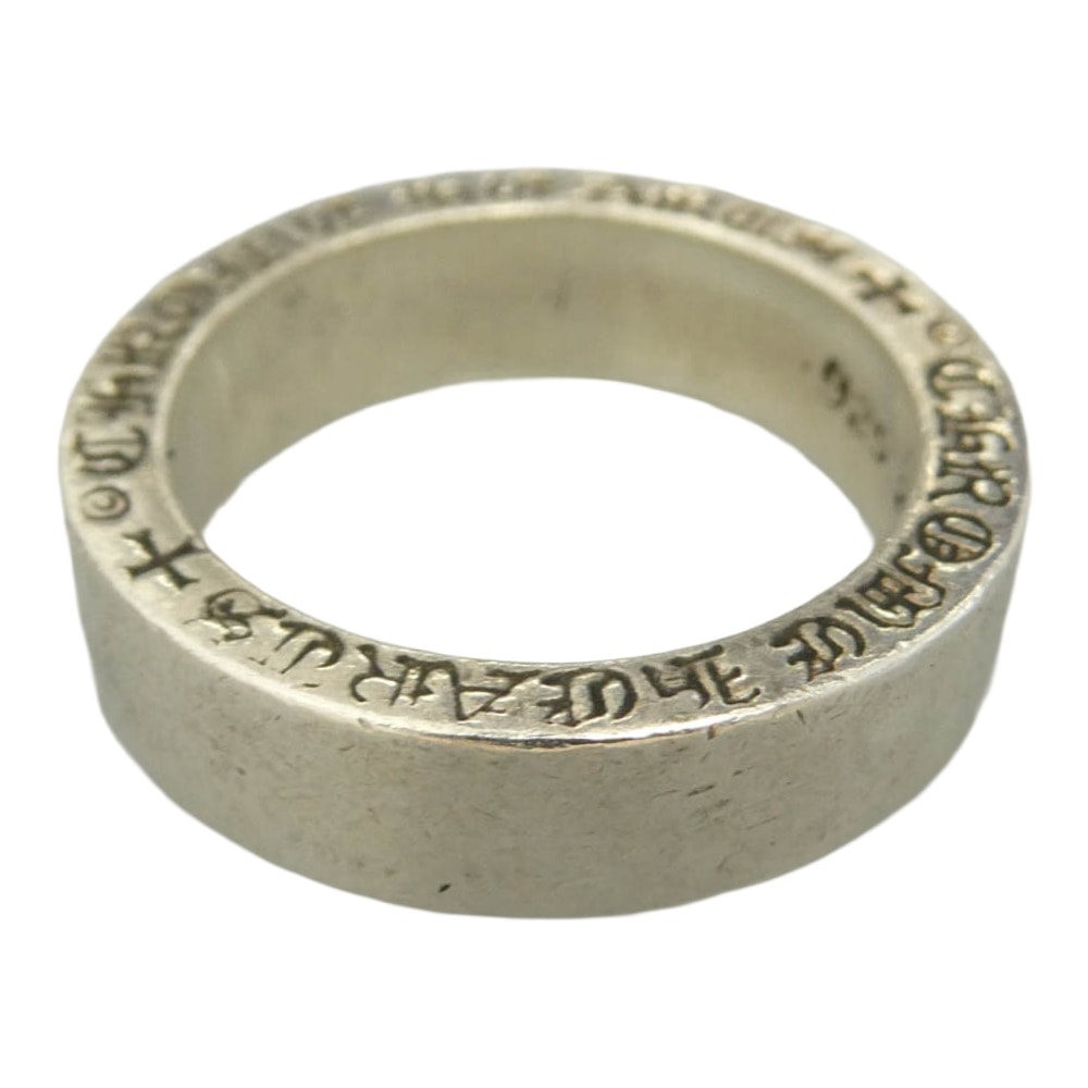 CHROME HEARTS クロムハーツ(原本無) 6mm SPACER PLN スペーサーリング プレーン シルバー系 19号【中古】