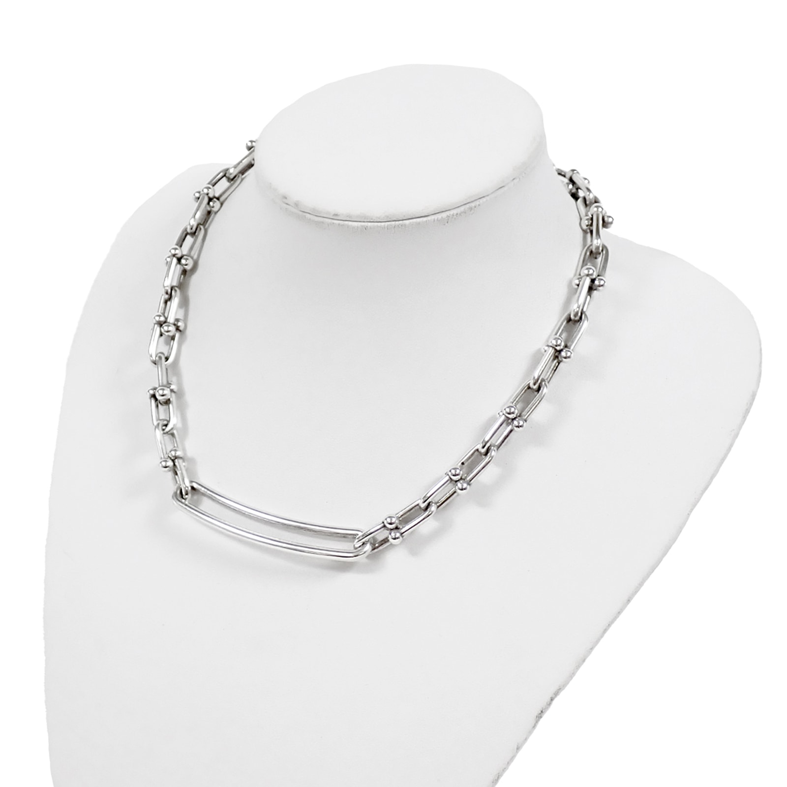TIFFANY&Co. ティファニー  ハードウェア リンク SV925 シルバー  シルバー  レディース ネックレス
