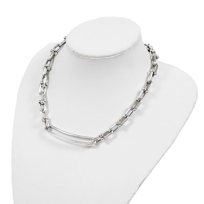 TIFFANY&Co. ティファニー ハードウェア リンク SV925 シルバー シルバー レディース ネックレス