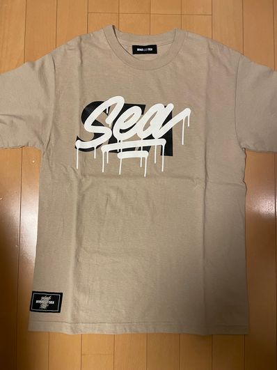 WIND AND SEA X IT'S A LIVING (SEA) T-SHIRT "Beige"