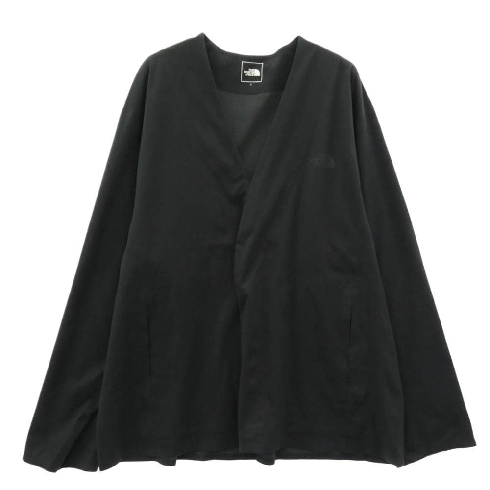 THE NORTH FACE ノースフェイス カーディガン NT12560 Tech Lounge Cardigan テック ラウンジ カーディガン ジャケット ブラック系 L【中古】