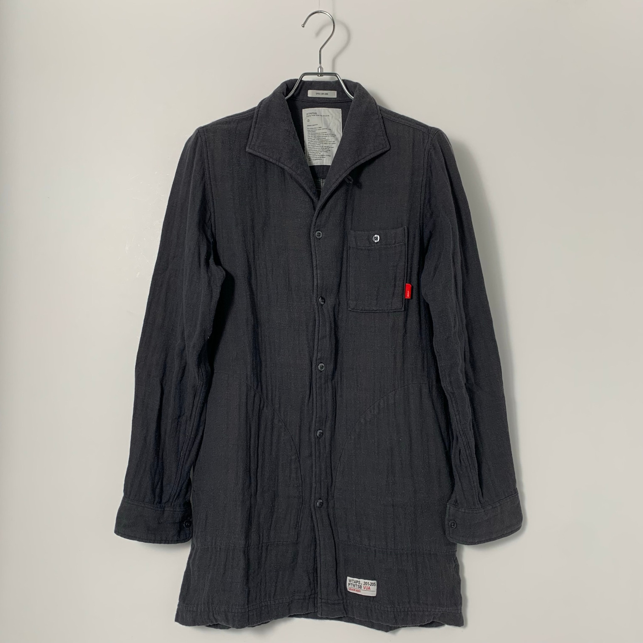 】WTAPS Docter L/S Shirt Gray