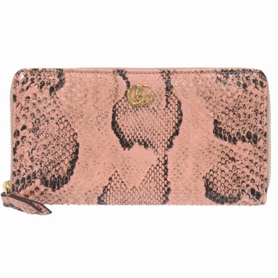 グッチ GGマーモント 456117 ラウンドファスナー パイソ