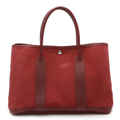 エルメスガーデンパーティPM トートバッグ レディース