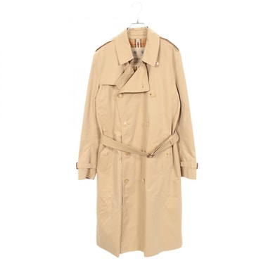 バーバリー BURBERRY KENSINGTON ケンジントン トレンチコート 衣料品 アウター コットン レディース ベージュ系 【中古】