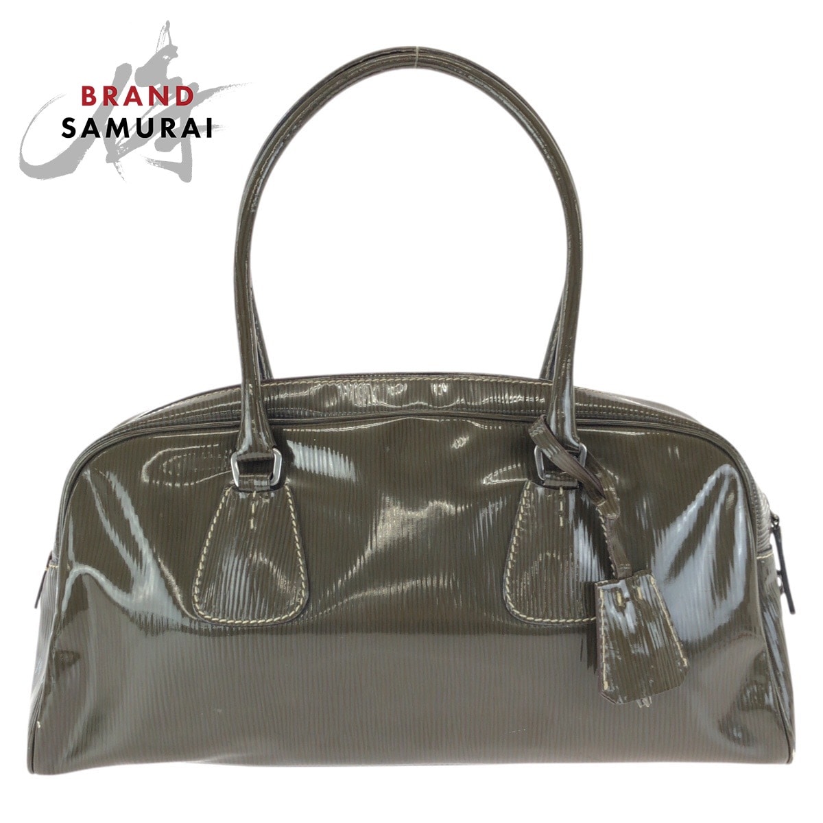 B (目立った傷や汚れなし)】PRADA プラダ ヴィンテージ 三角ロゴ