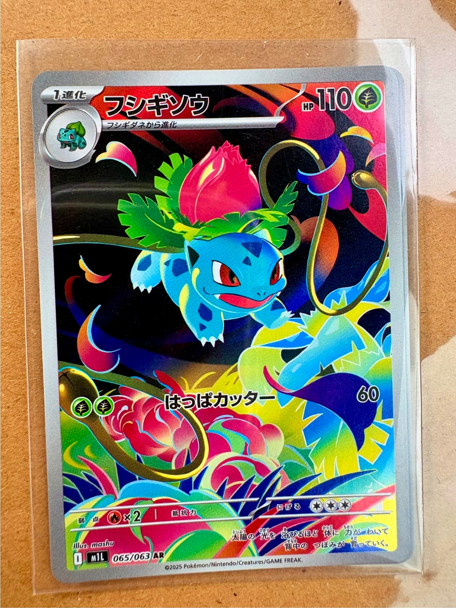 フシギソウ AR [M1L 065/063](拡張パック「メガブレイブ」)