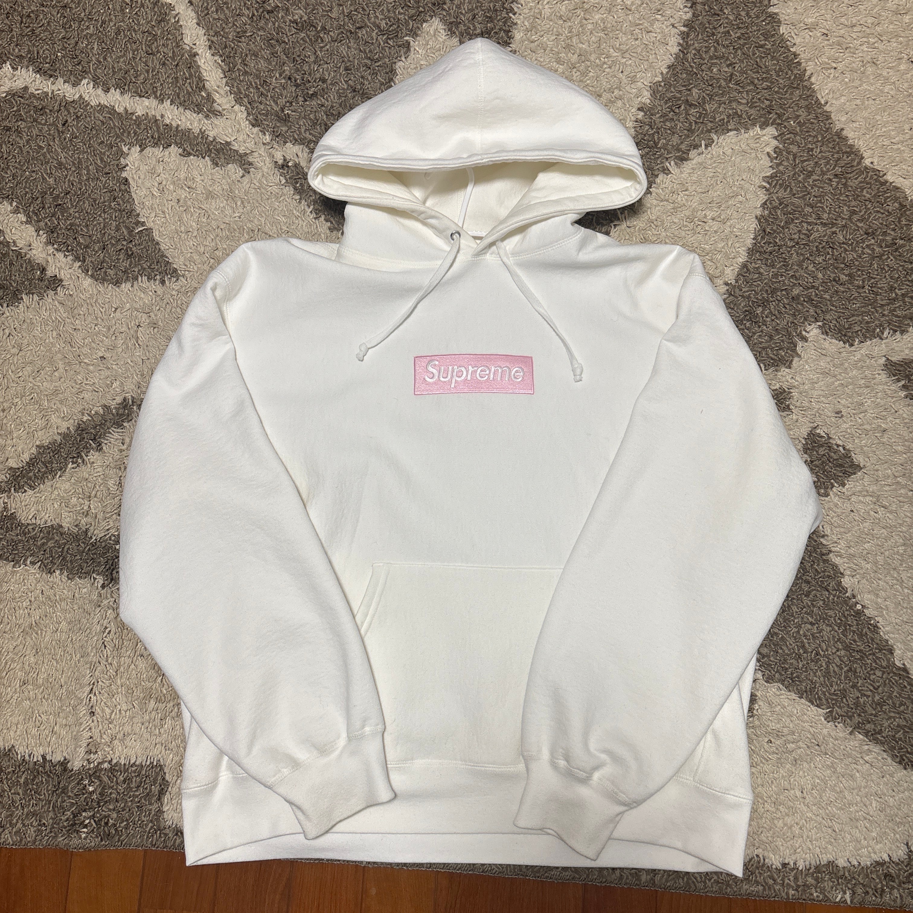 Supreme Box Logo Hooded Sweatshirt (25FW) "White"