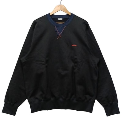 KOLOR カラー 26AW 26WBM-T01231 BEACON ステッチVガゼット スウェット 56798