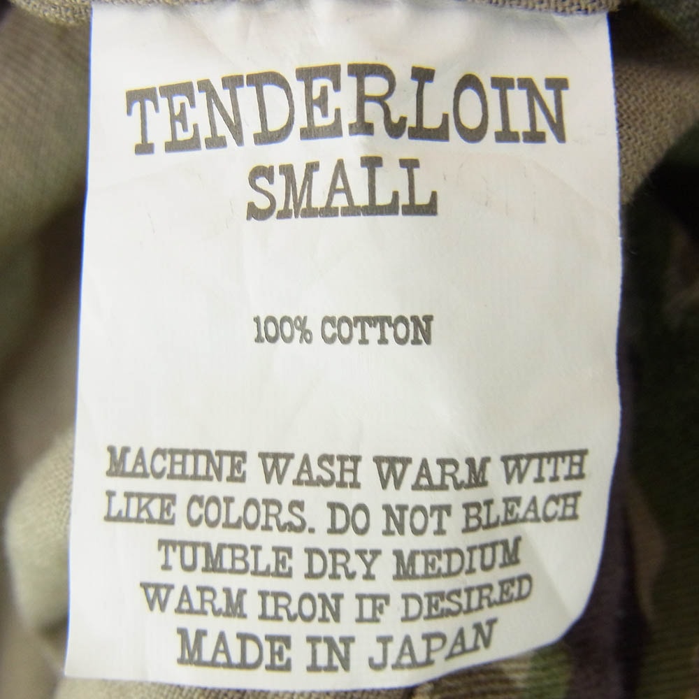 D (傷や汚れあり)】TENDERLOIN テンダーロイン T-BAMBOO JKT 象刺繍