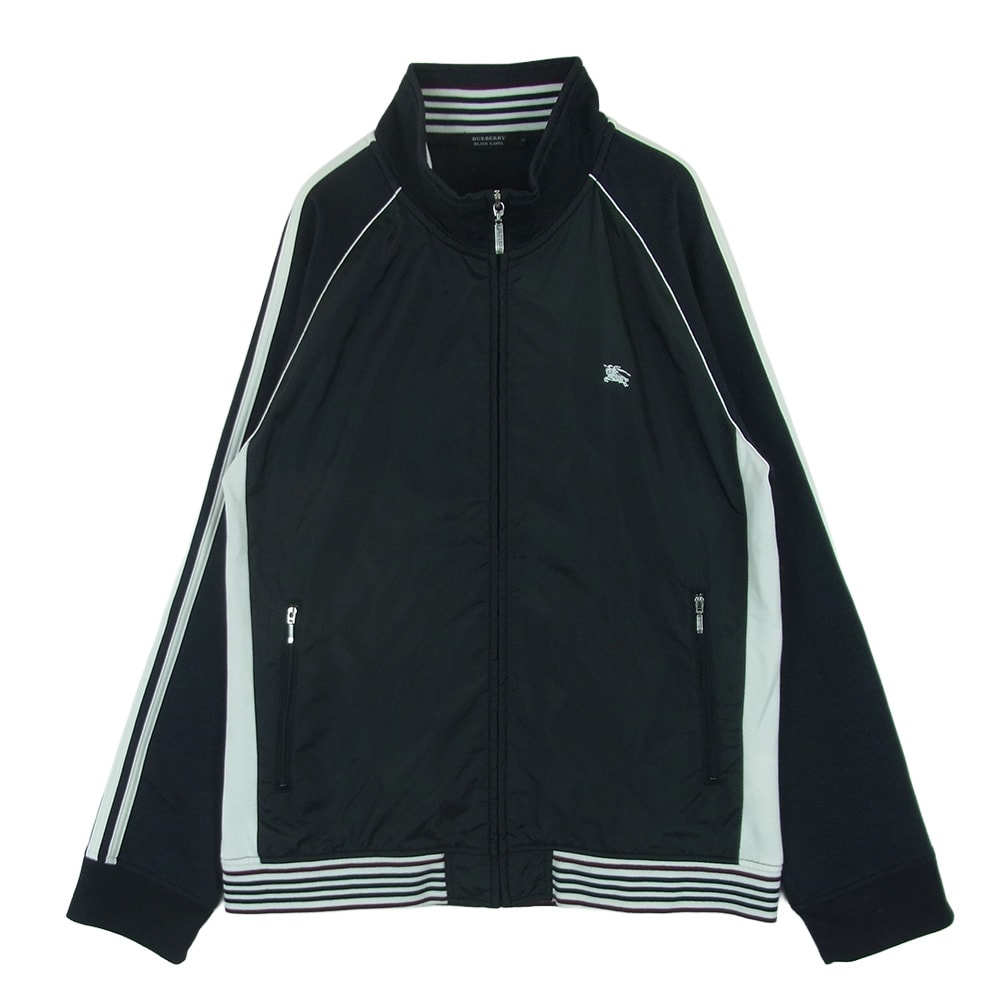 BURBERRY BLACK LABEL バーバリーブラックレーベル BMV26-410-09 ジップアップ トラック ジャケット ブルゾン ブラック系 3【中古】