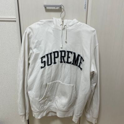 Supreme / NFL Raiders Hooded Sweatshirt "White"