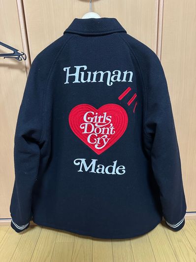 HUMAN MADE x Girls Don't Cry GDC Stadium Jacket "Black" / VERDY