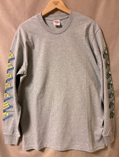 Supreme Strawberries L/S Tee "Heather Grey"
