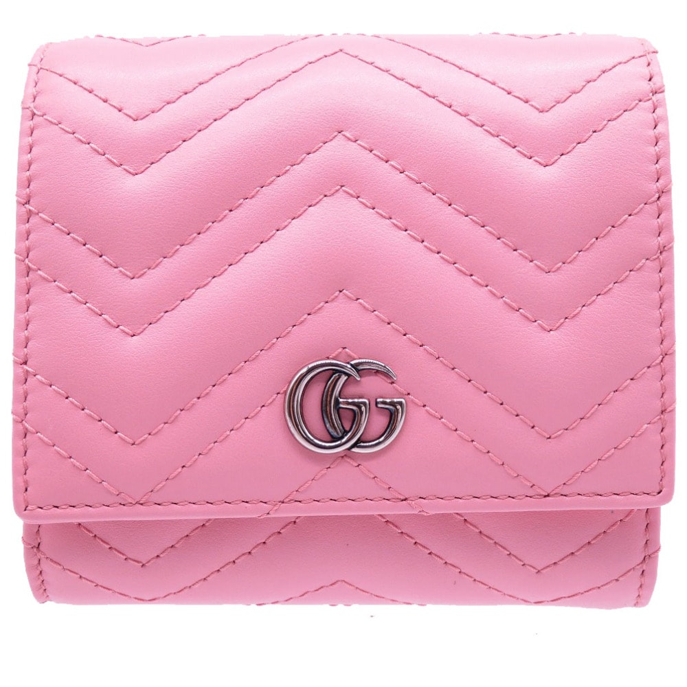 グッチ  GGマーモント 598629 コンパクトウォレット レザ