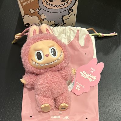 POP MART THE MONSTERS (LABUBU) Exciting Macaron Plush Series LYCHEE BERRY