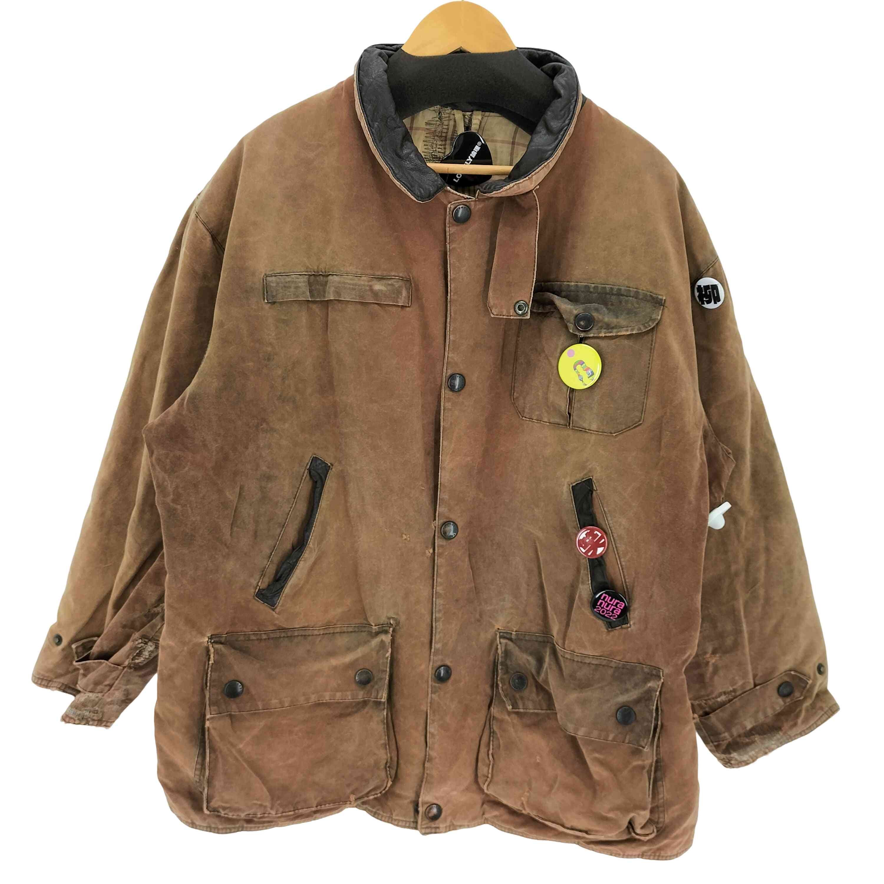 イングランド製 裏地チェック BUSHMAN JACKET【1140896495906】
