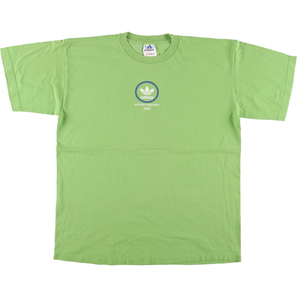 古着 90年代~ アディダス adidas ロゴTシャツ USA製 メンズL相当 ヴィンテージ/eaa472771