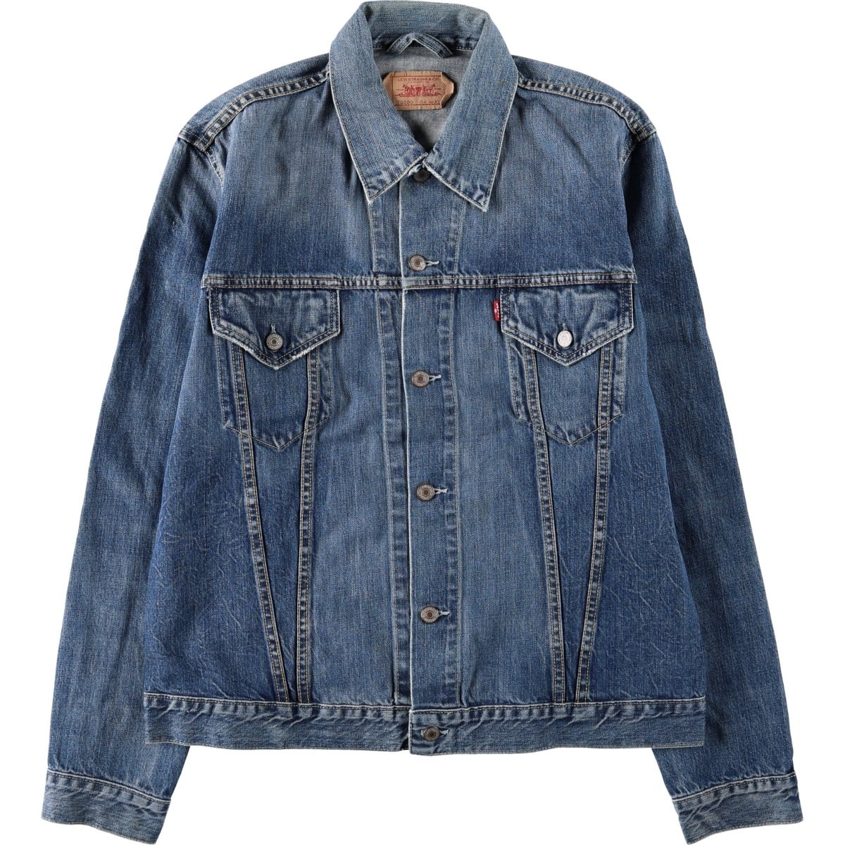 古着 リーバイス Levi's 70500 04 ユーロモデル デニムジャケット Gジャン メンズXL相当/eaa670770