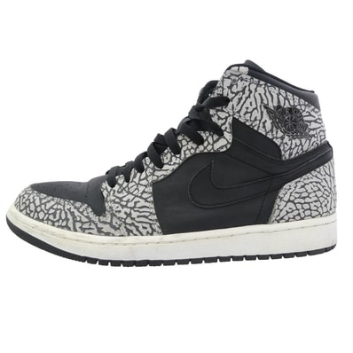 NIKE ナイキ スニーカー 839115-013 Air Jordan 1 Retro High Un-Supreme エアジョーダン1 レトロ ハイ アン-シュプリーム レトロ ハイ スニーカー マルチカラー系 ブラック系 27.5cm【中古】