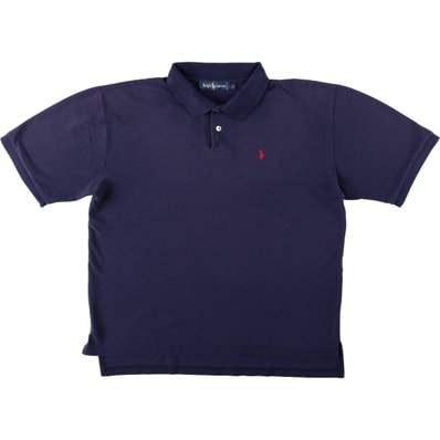 古着 ラルフローレン Ralph Lauren 半袖 ポロシャツ USA製 メンズXL相当/eaa620785