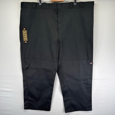古着 デッドストック ディッキーズ Dickies パンツ 大きいサイズ ルーズフィット タグ付き ジッパーフライ w54 L30 グレー系 メンズ