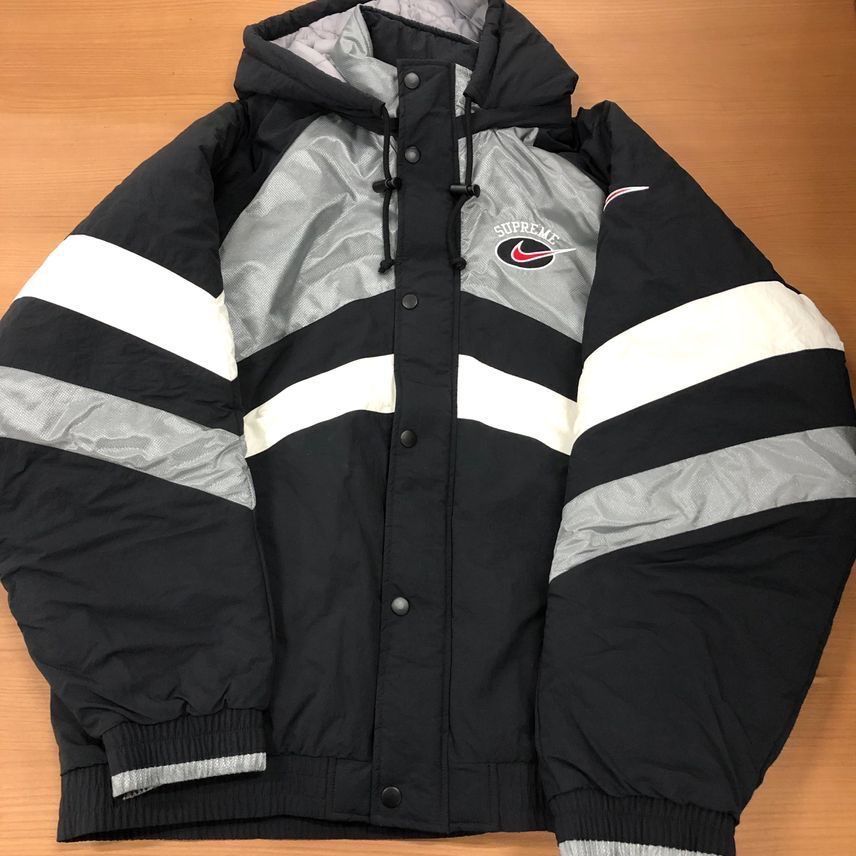 Supreme / Nike Hooded Sport Jacket "Silver"