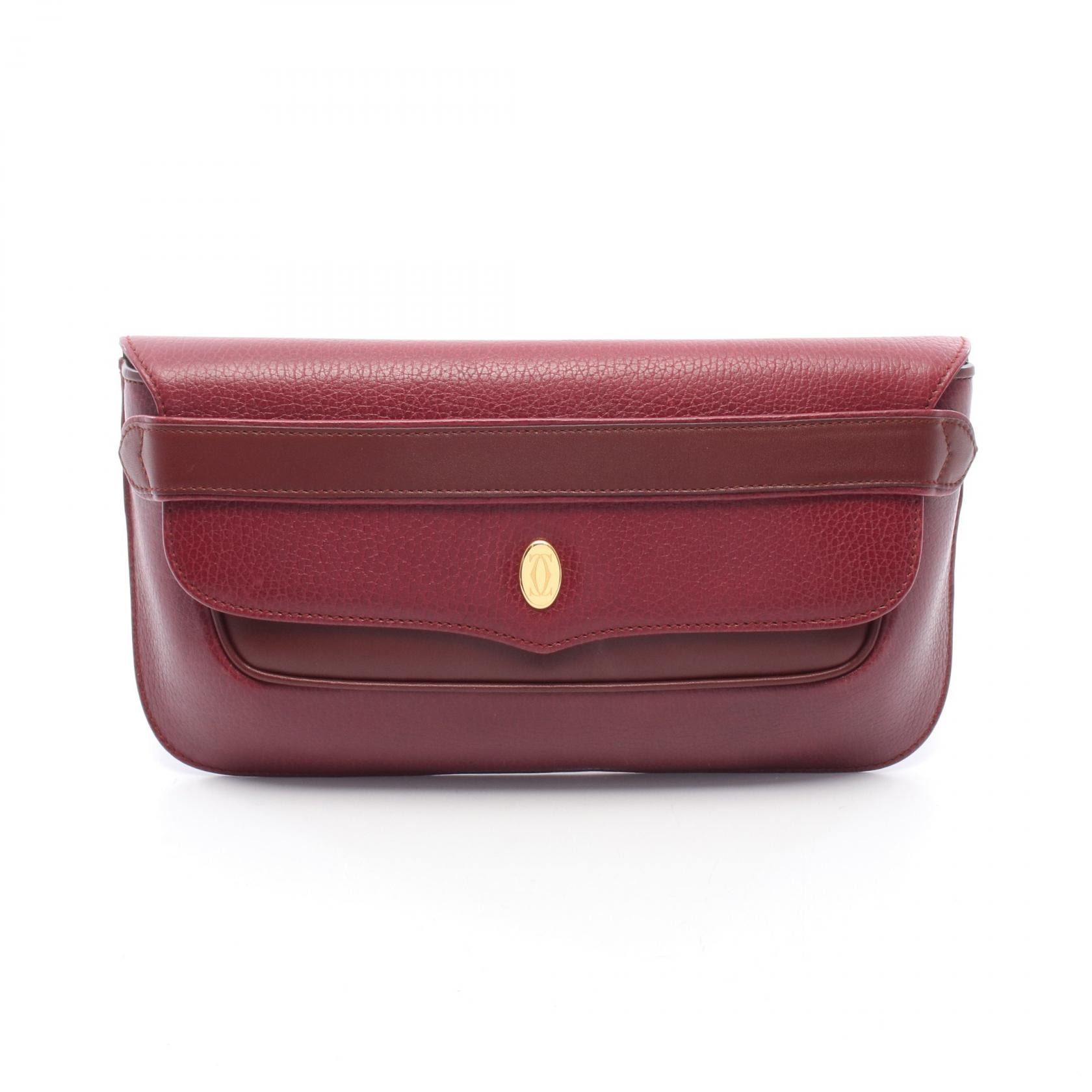 C (やや傷や汚れあり)】カルティエ CARTIER マストライン セカンド