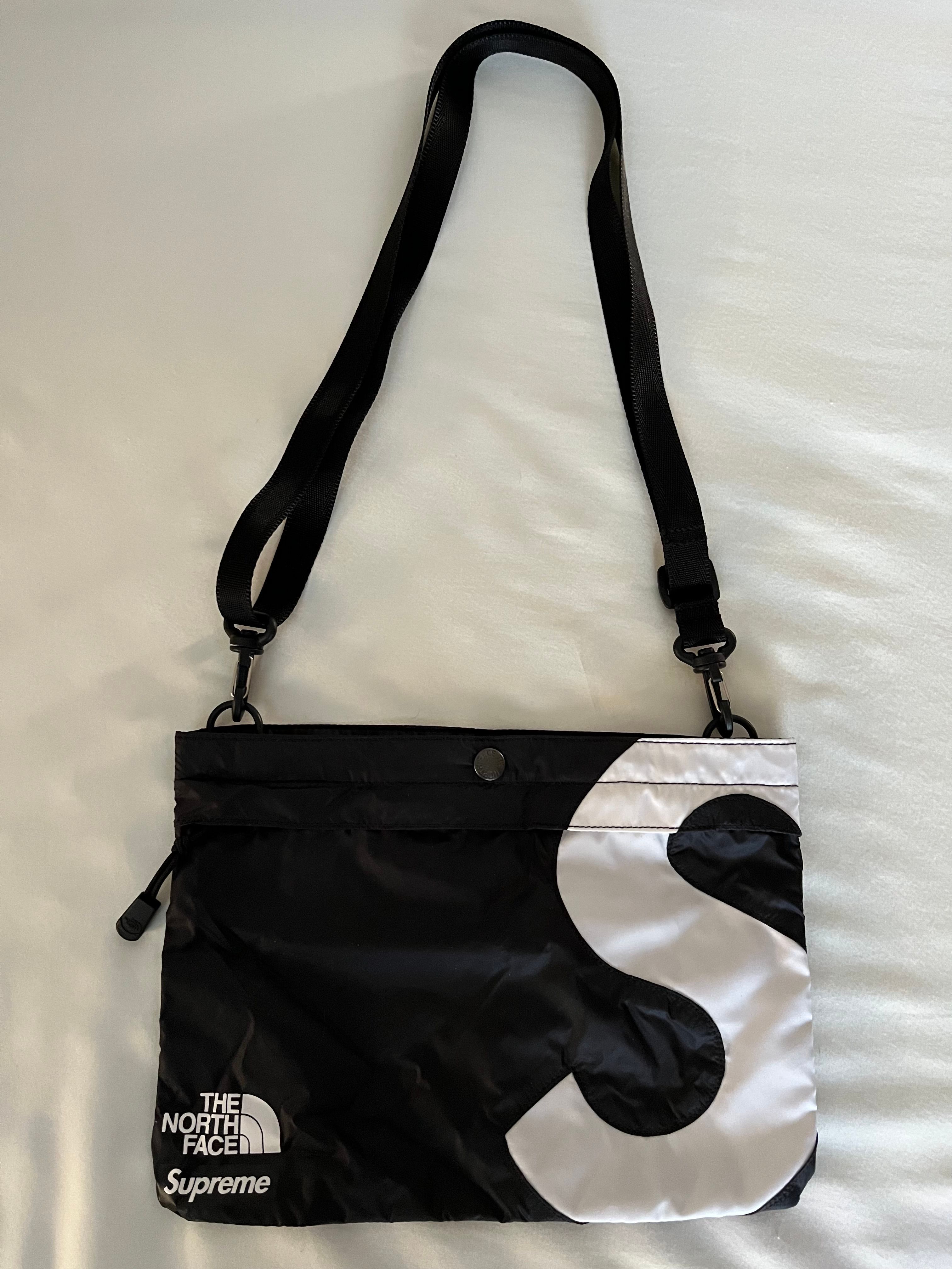 Supreme x The North Face S Logo Shoulder Bag "Black"