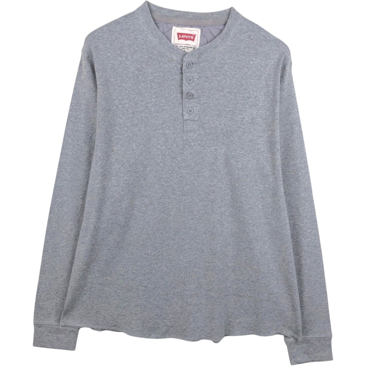 古着 リーバイス Levi's ヘンリーネック ロングTシャツ ロンT メンズL相当/eaa678611