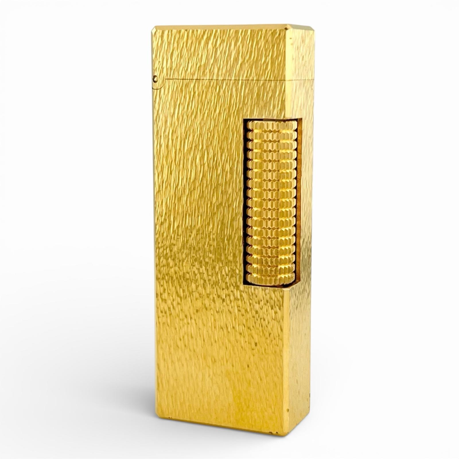 美品 ダンヒル ライター ゴールド メンズ