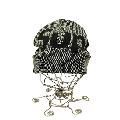 studded knockout big logo beanie【1142557326758】