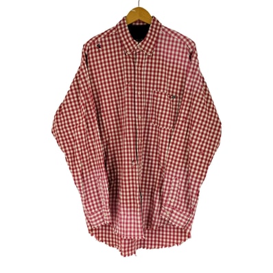 クラッシュ オーバーサイズシャツ【1142062782216】