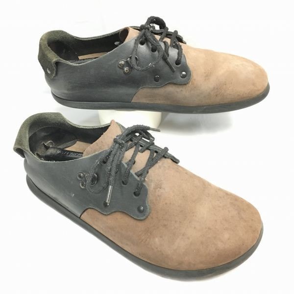 TATAMI ビルケンシュトック サンダルシューズ 茶×黒 サイズ26.0/men's 管NO.senZF-102