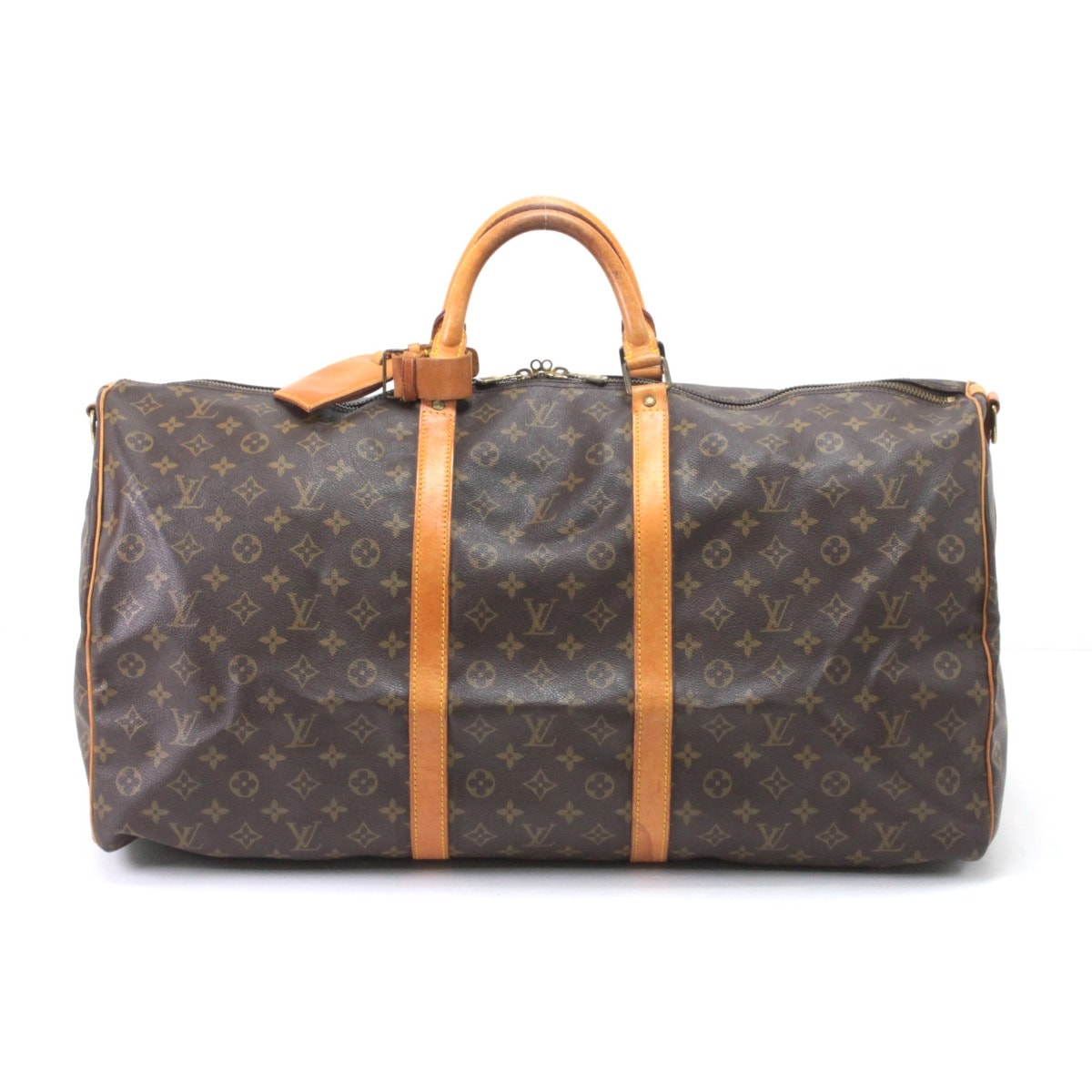 $$ LOUIS VUITTON ルイヴィトン モノグラム キーポル・バンドリエール60 ボストンバッグ M41412