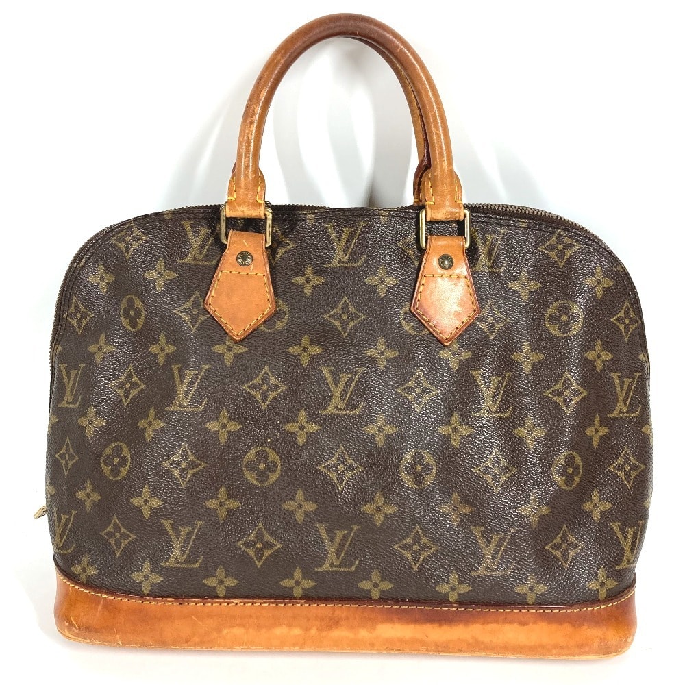 ルイヴィトン LOUIS VUITTON アルマ M51130 モノグラム カバン トートバッグ ハンドバッグ モノグラムキャンバス ブラウン