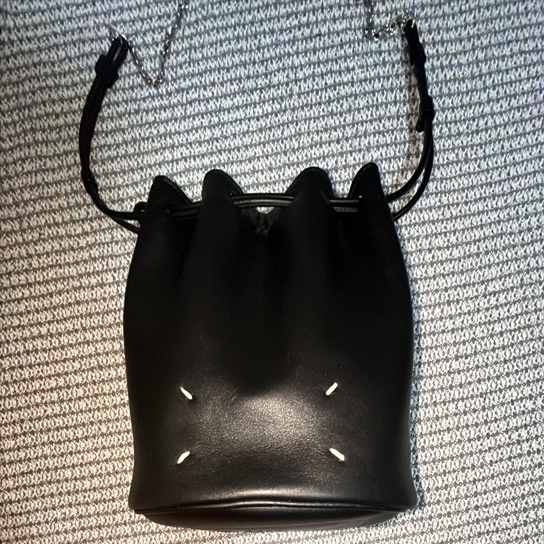 Maison Margiela Tabi Chain Bucket Bag "Black"