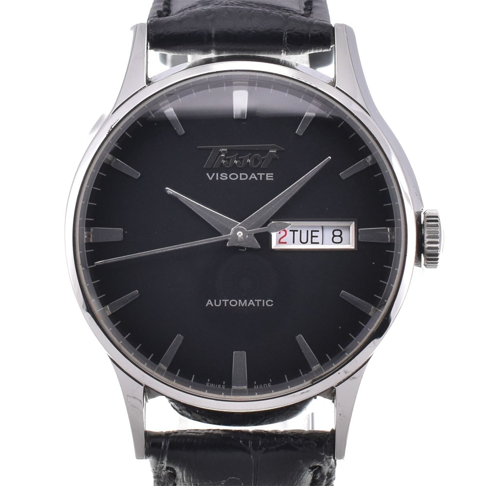 値下 ティソ TISSOT T019.430.16.051.01 ヘリテージ ヴィソデート 自動巻き メンズ 良品 内箱・保証書付き B#144184