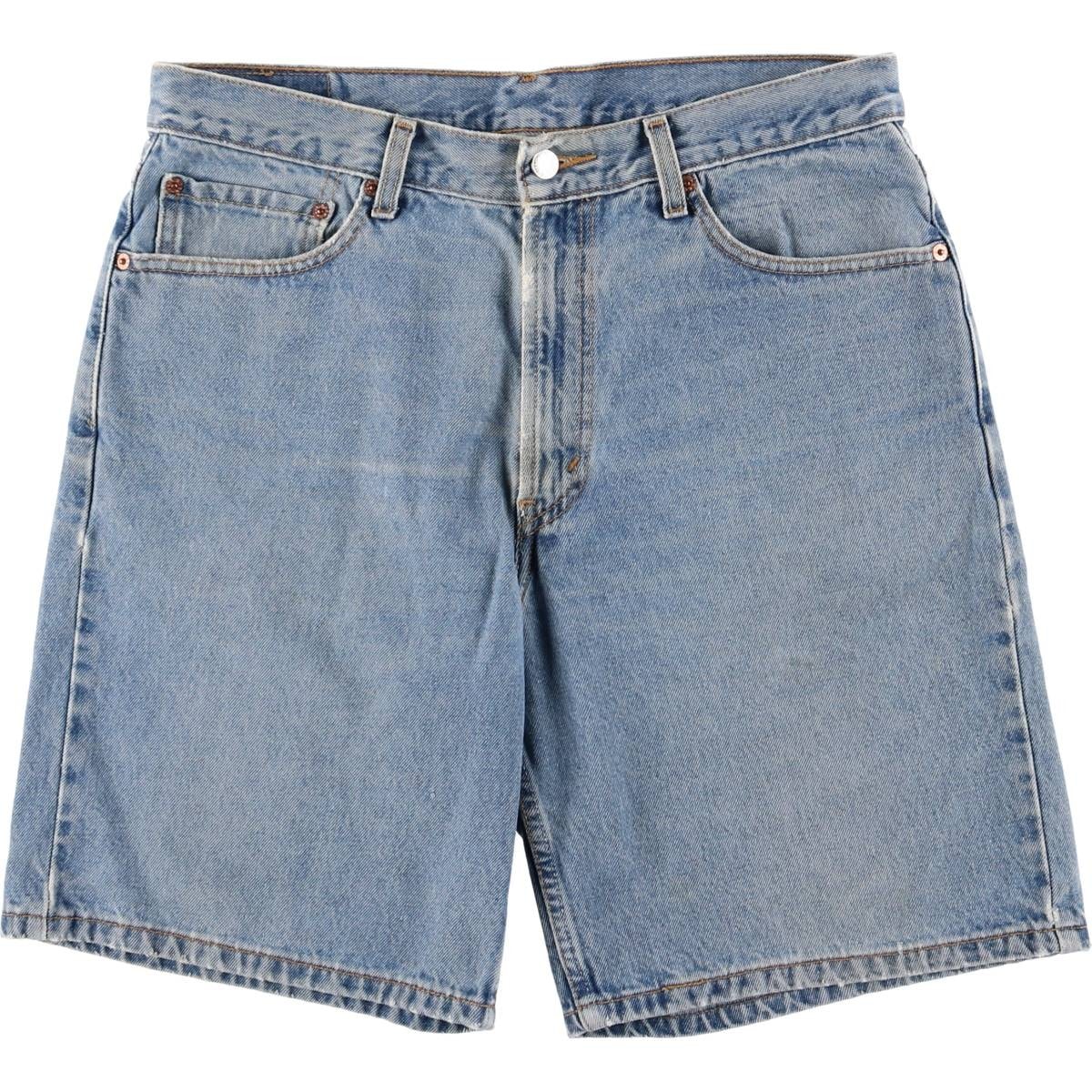 古着 00年代 リーバイス Levi's 550 RELAXED FIT デニムショーツ ショートパンツ メンズw34相当/eaa567173