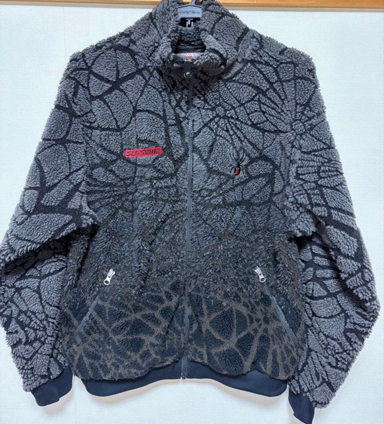 Supreme x Spyder Web Polar Fleece Jacket "Black"