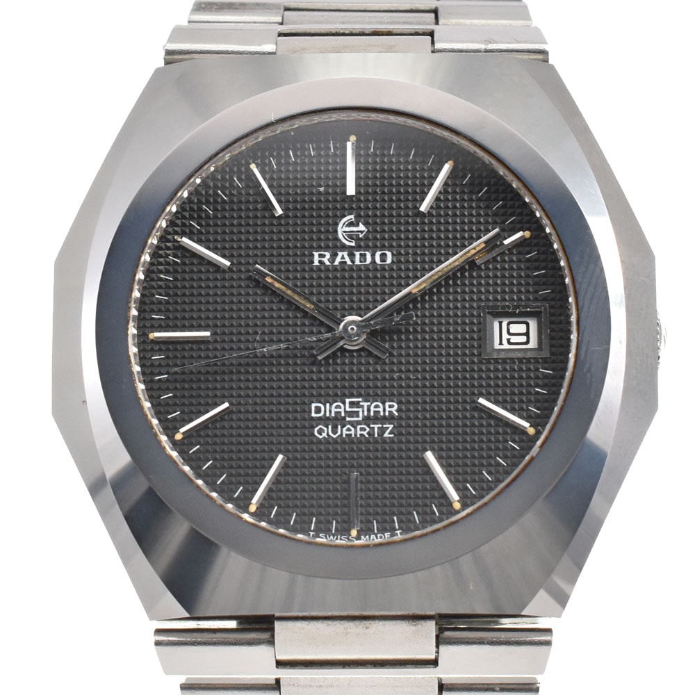 値下 ラドー RADO 89-729.1706.3 ダイヤスター デイト 超硬ケース クォーツ メンズ R#143542