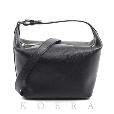 Valextra ヴァレクストラ モチバッグ 2Wayショルダーバッグ ブラック SGMO0020010LOCPL99NN レディース【中古】【美品】