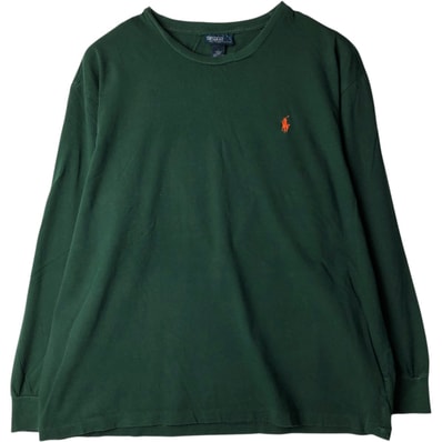 古着 ラルフローレン Ralph Lauren POLO by Ralph Lauren ロングTシャツ ロンT メンズL相当/eaa638005